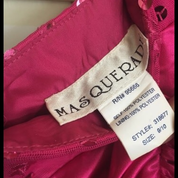 Pink Halter top Dress - Picture 4 of 4